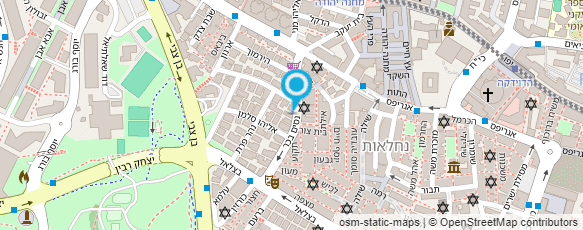 מפת הגעה אל החומוס של טחינה