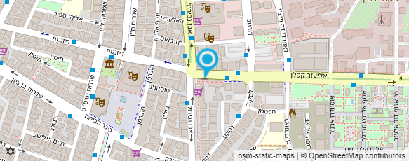 מפת הגעה אל ד"ר גרינבלט דיאגו