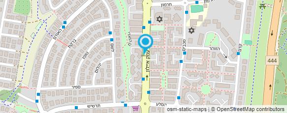 מפת הגעה אל ד"ר גרינבלט דיאגו