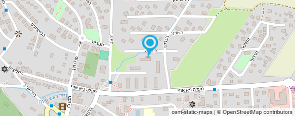 מפת הגעה אל רז שליחויות