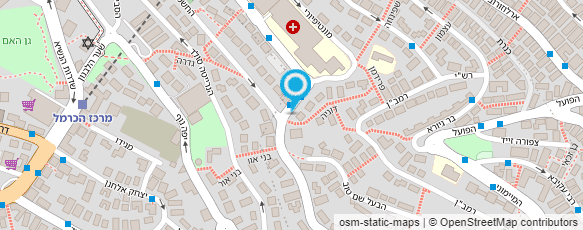 מפת הגעה אל סטודיו נטלי