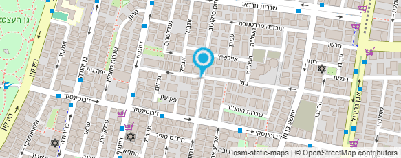 מפת הגעה אל ד"ר יבלקוביץ דורון