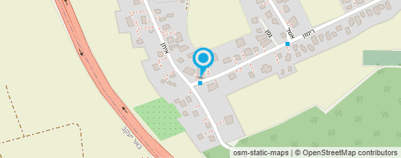 מפת הגעה אל ענת לינדן עיצוב פנים