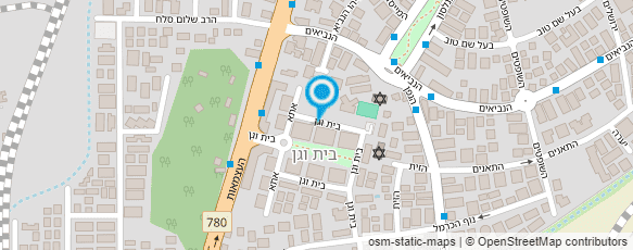 מפת הגעה אל בנילוג-bennylug