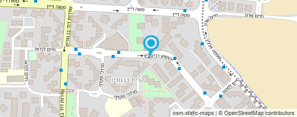 מפת הגעה אל משה דלתות