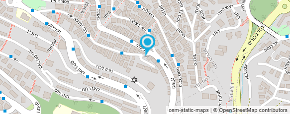 מפת הגעה אל מיכל איפור מקצועי