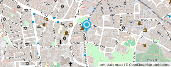 מפת הגעה אל עו"ד רחלי אייבס אלמודאי