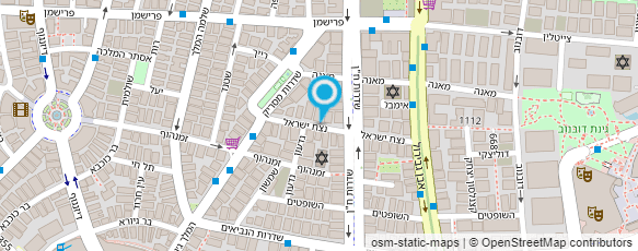 מפת הגעה אל רונן צבע