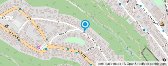 מפת הגעה אל פאני שושן איפור מקצועי