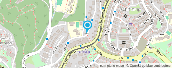 מפת הגעה אל יהודה אורגניסט לאירועים