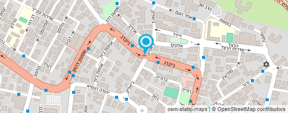 מפת הגעה אל פיצה ארנה