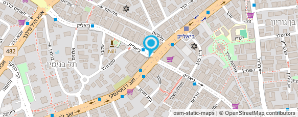 מפת הגעה אל ברזילי להב - מכון אורתופדי מפת הגעה אל ברזילי להב - מכון אורתופדי