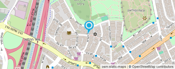 מפת הגעה אל גיא אגמי עיצוב ותכנון פנים