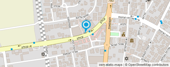 מפת הגעה אל עופר זמיר יזמות והפקות בע"מ