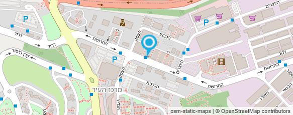 מפת הגעה אל ג.ס.נ.ד.