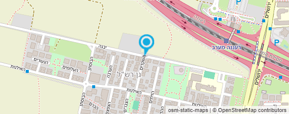 מפת הגעה אל המשפחתון של רותי