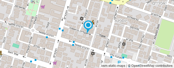 מפת הגעה אל zorik עיסוי רפואי הוליסטי