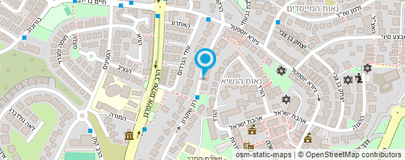 מפת הגעה אל מאור עבודות זכוכית