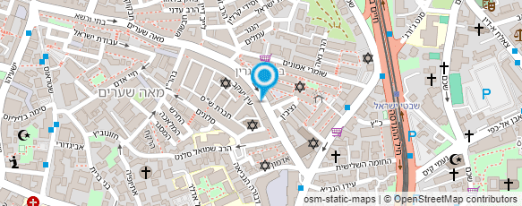 מפת הגעה אל ד"ר שכרוף גבריאל