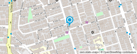 מפת הגעה אל ד"ר בורשטיין עידן