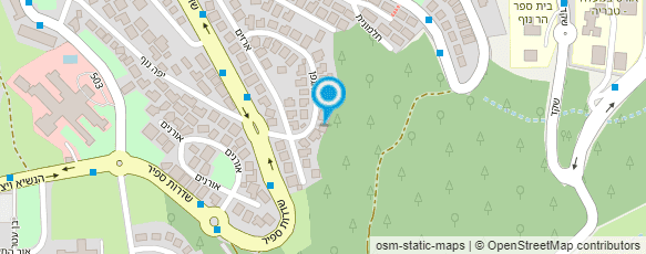 מפת הגעה אל ד"ר סולצמן סופיה