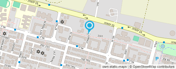 מפת הגעה אל עו"ד בן-זאב עמר