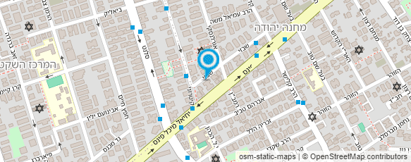 מפת הגעה אל עו"ד חן זרוג פנט