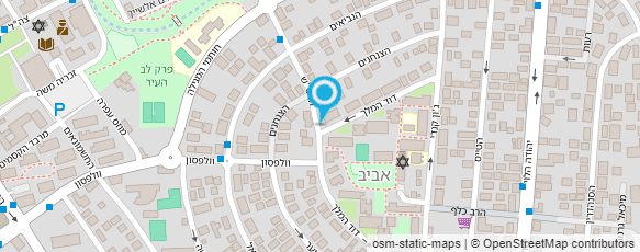 מפת הגעה אל עו"ד בן נון חיים