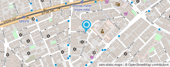 מפת הגעה אל אולפני סטורם הפקות