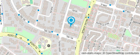 מפת הגעה אל ש.ב עיצובים