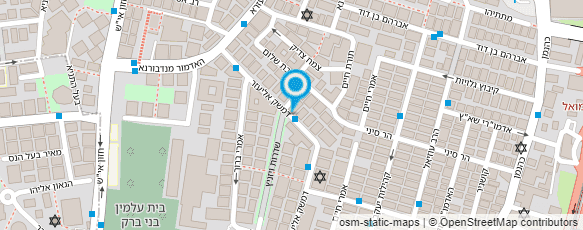 מפת הגעה אל טכנאי מיזוג אויר ברוך