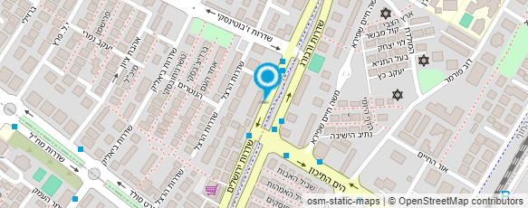 מפת הגעה אל ד"ר ויסמן אירית