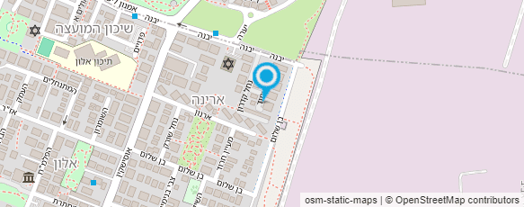 מפת הגעה אל עו"ד בנימין תהילה