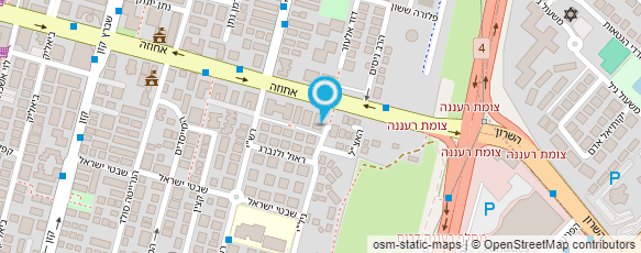 מפת הגעה אל האוצרת