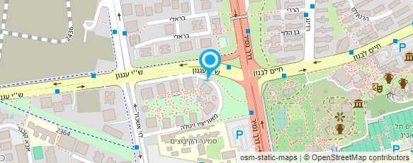 מפת הגעה אל ד"ר שנקר דפנה