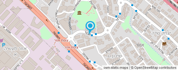 מפת הגעה אל חן שיווק מזון -  סיטונאות