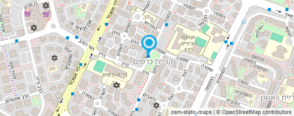 מפת הגעה אל גן ניצנים ואתם רגועים