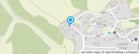 מפת הגעה אל יקב כרם - יקב בוטיק גלילי