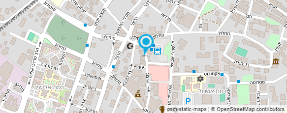 מפת הגעה אל ממתקי העיר