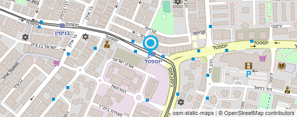 מפת הגעה אל ד"ר דמיטירי פלדמן