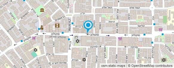 מפת הגעה אל מכון יופי איריס