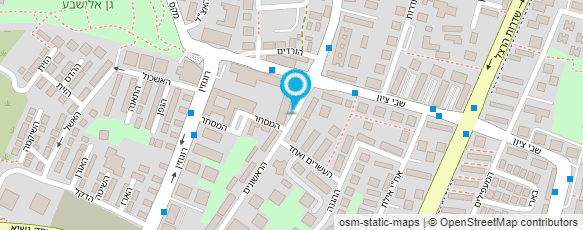 מפת הגעה אל א.פירות וירקות