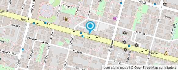 מפת הגעה אל געש-צעצועים