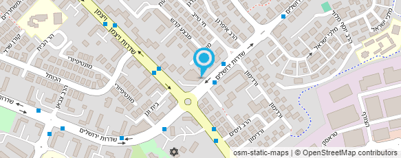 מפת הגעה אל פלאפל סופר