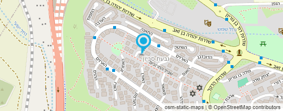 מפת הגעה אל חופית