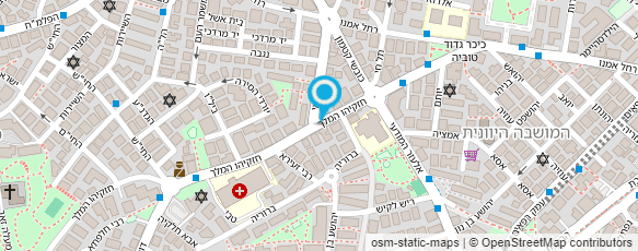 מפת הגעה אל יואב אריה לוי- טיפול לציבור הדתי