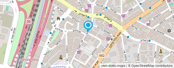 מפת הגעה אל עו"ד ברין בוריס