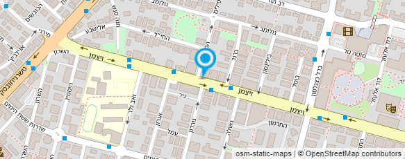 מפת הגעה אל דקל עוז - תסרוקות כלה וערב