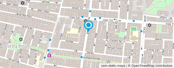 מפת הגעה אל עו"ד כוכבי רועי