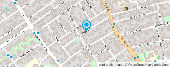 מפת הגעה אל ד"ר רוזנברג רנה